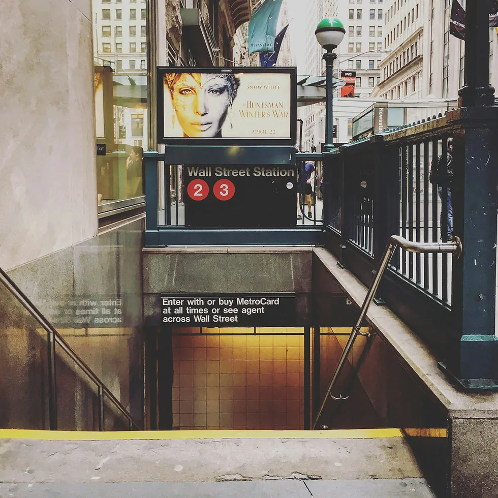 Subway for travels moving around the tri-state area