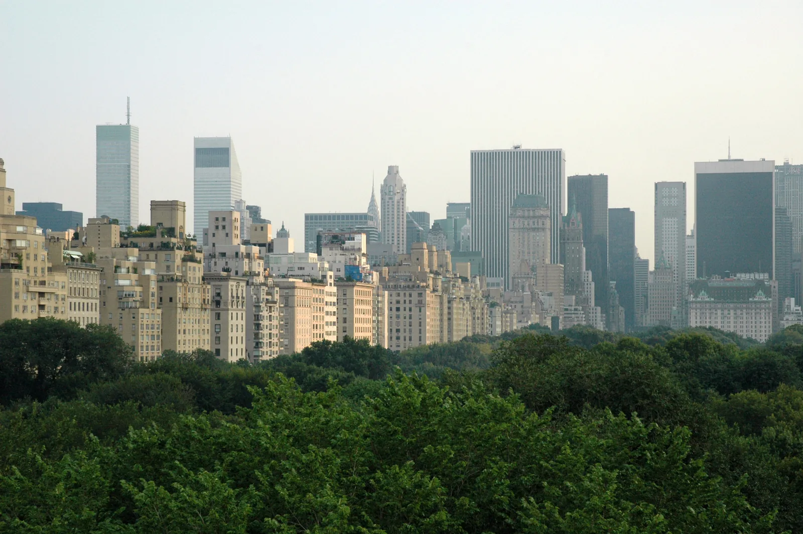 Fifth Avenue apartment buildings on Manhattan's Upper East Side, the kind of New York City second homes the pied-à-terre tax reaches