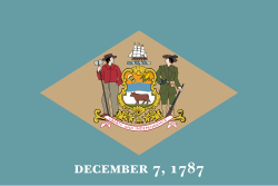 Delaware state flag