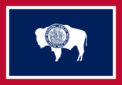Wyoming state flag